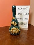  Bộ đờ thờ 3 bát hương Gốm sứ Bát Tràng Hợp mệnh Mộc & Hỏa - Gốm nghệ nhân Bát Tràng MMPA13 