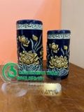  Bộ đồ thờ Gia tiên 3 Bát hương Hợp mệnh Thủy & Mộc - Gốm nghệ nhân Bát Tràng MMPA11 