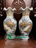  Lọ lượn Rồng Men rạn Đắp nổi PA 