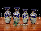  [Hợp mệnh THỦY - MỘC] Bộ đồ thờ Ban Thần Tài/ Bộ thờ Tài Địa Gốm sứ Bát Tràng 