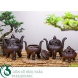  Lư đốt trầm tử sa Bát Tràng 