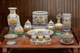  Đồ thờ bát tràng, Gốm sứ thờ cúng Bát Tràng Men rạn Đắp nổi - Hàng chuẩn Nghệ nhân MRBT10 