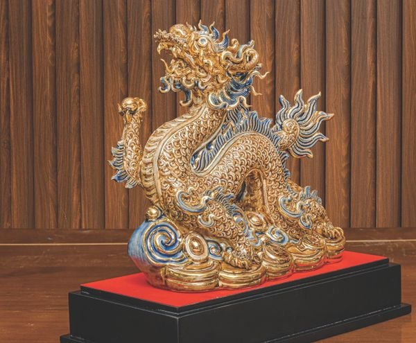  Linh Vật Giáp Thìn 2024 - Tác phẩm Nghệ nhân Đắp tay 