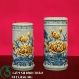  Bộ Đồ Thờ Phật Men Rạn Nổi Bát Tràng 