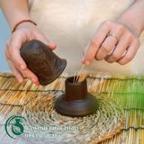  Ống tăm tử sa Bát Tràng 