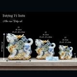  Tượng Thiềm Thừ - Tỳ hưu Kích hoạt Tài lộc Ban thờ Thần Tài CN 