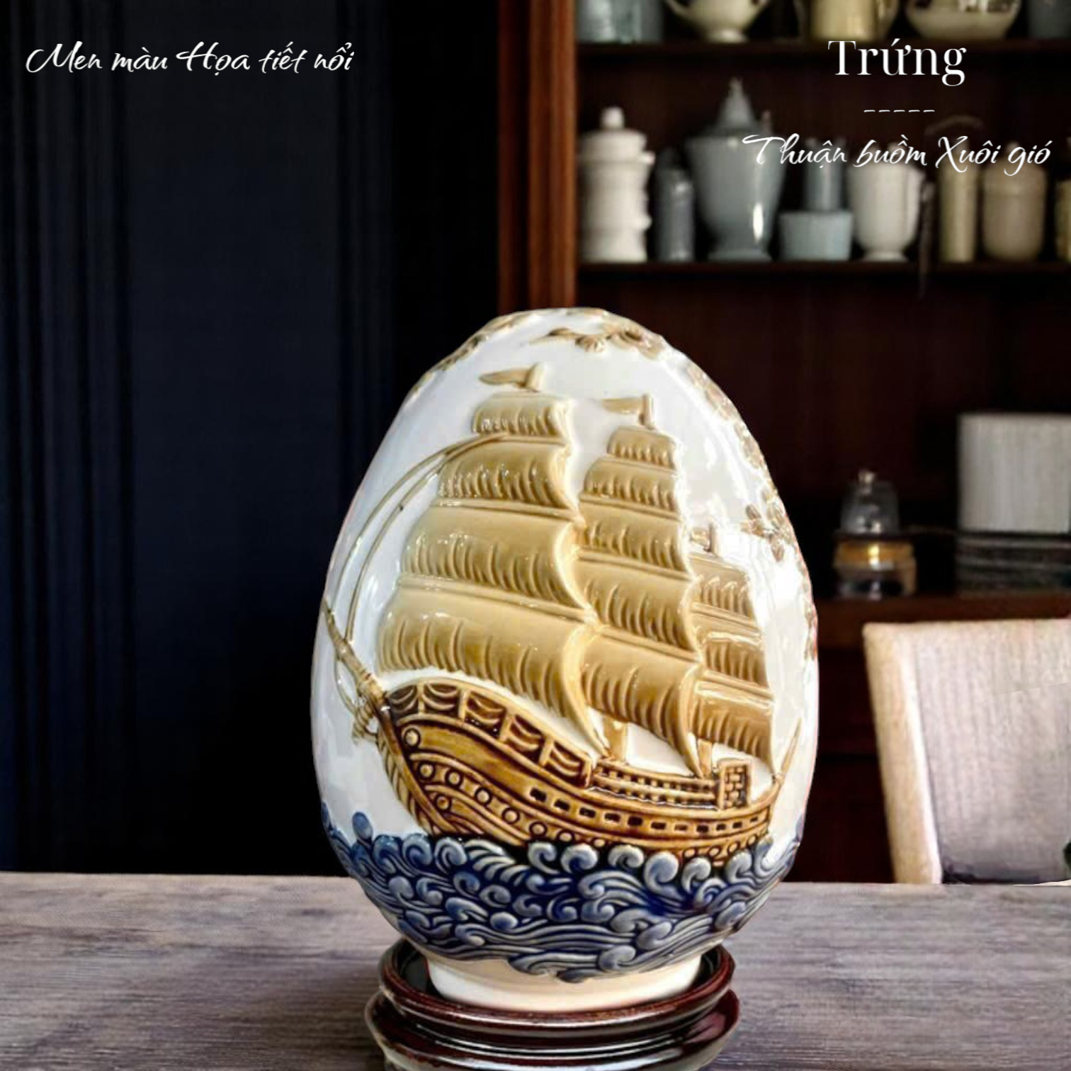  Trứng Phong thủy 