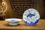  Bộ đồ thờ Men rong vẽ Vàng Cao Cấp Hàng Nghệ Nhân Bát Tràng VH003 