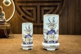 Bộ đồ thờ Men rong vẽ Vàng Cao Cấp Hàng Nghệ Nhân Bát Tràng VH004 