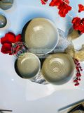  Bộ đồ ăn Tam sắc Gốm sứ Bát Tràng Phong cách Nhật Bản DD 
