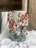  Bình Liên hoa - Nghệ nhân Bát Tràng vuốt tay 