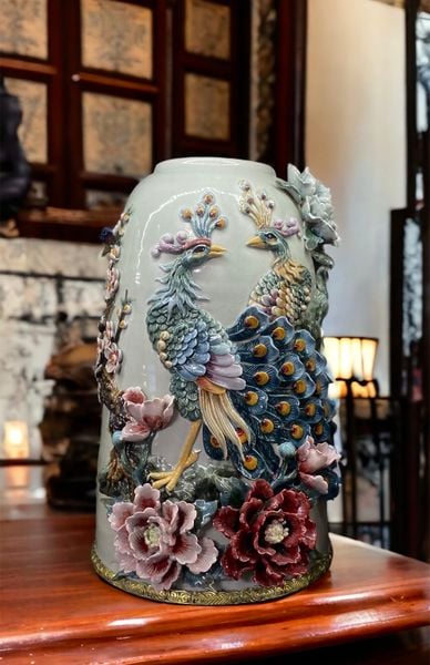  Chuông Công Danh Phú Quý - Nghệ nhân Bát Tràng Vuốt tay 