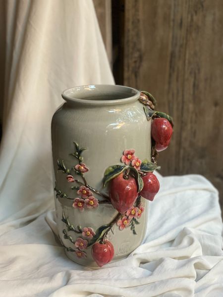  Bình Đào - Hàng Nghệ nhân Bát Tràng Đắp tay 