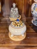  Lư Đốt trầm Men rạn - Gốm sứ Bát Tràng 