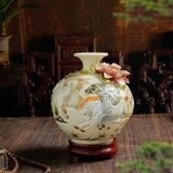  Bình hút lộc Mã Đáo Thành Công gốm sứ Bát Tràng cao cấp men hoàng thổ 