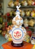  Hồ lô phong thủy phú quý tài lộc - Thuận buồm xuôi gió Mã HLVH40 