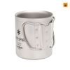 Ly Snow peak Titanium Double Wall Cup 220ml, MG-051FHR