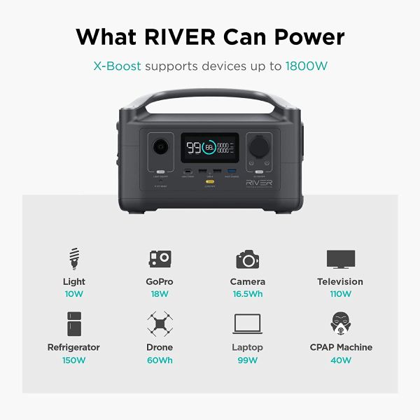 Máy Trạm Tích Điện EcoFlow RIVER Portable Power Station