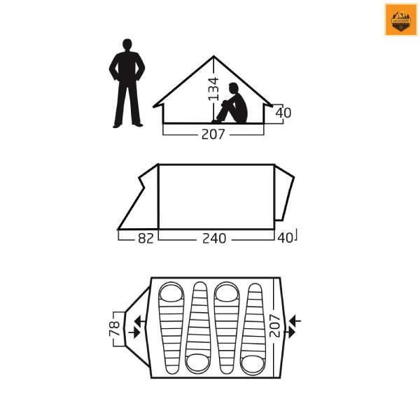 Lều NORDISK Vimur 4.8