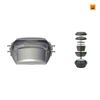 Bộ Nồi Nấu Snow peak Field Cooker Pro, CS-600