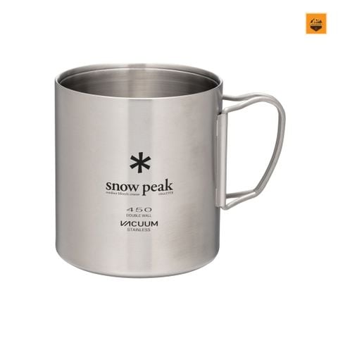 Ly Snow peak Stainless Vacuum-Insulated Mug in 450ml, MG-214