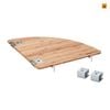 Mặt Bàn Snow peak Multi-function Table Corner L Bamboo, CK-118TR