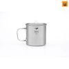 Ca Keith Single-Wall Titanium Mug with Folding Handle and Lid 650ml Ti3208