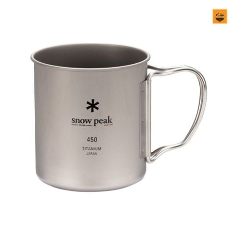 Ly Snowpeak Titanium Single Wall Cup 450ml