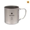 Ly Snow peak Titanium Single Wall Cup 450ml, MG-143