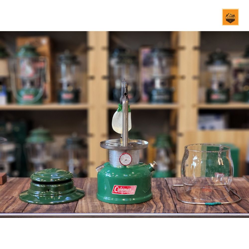 Đèn Măng Xông Coleman 639 Canadian Kerosene Lantern Date 1974 ( Used )