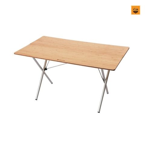 Bàn Snow peak One Action Table Long Bamboo, LV-015TR