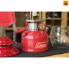 Đèn măng xông Vintage Coleman Single Mantle Red Lantern 200A Date 7/1972 ( Used )