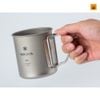 Ly Snow peak Titanium Single Wall Cup 300ml, MG-142