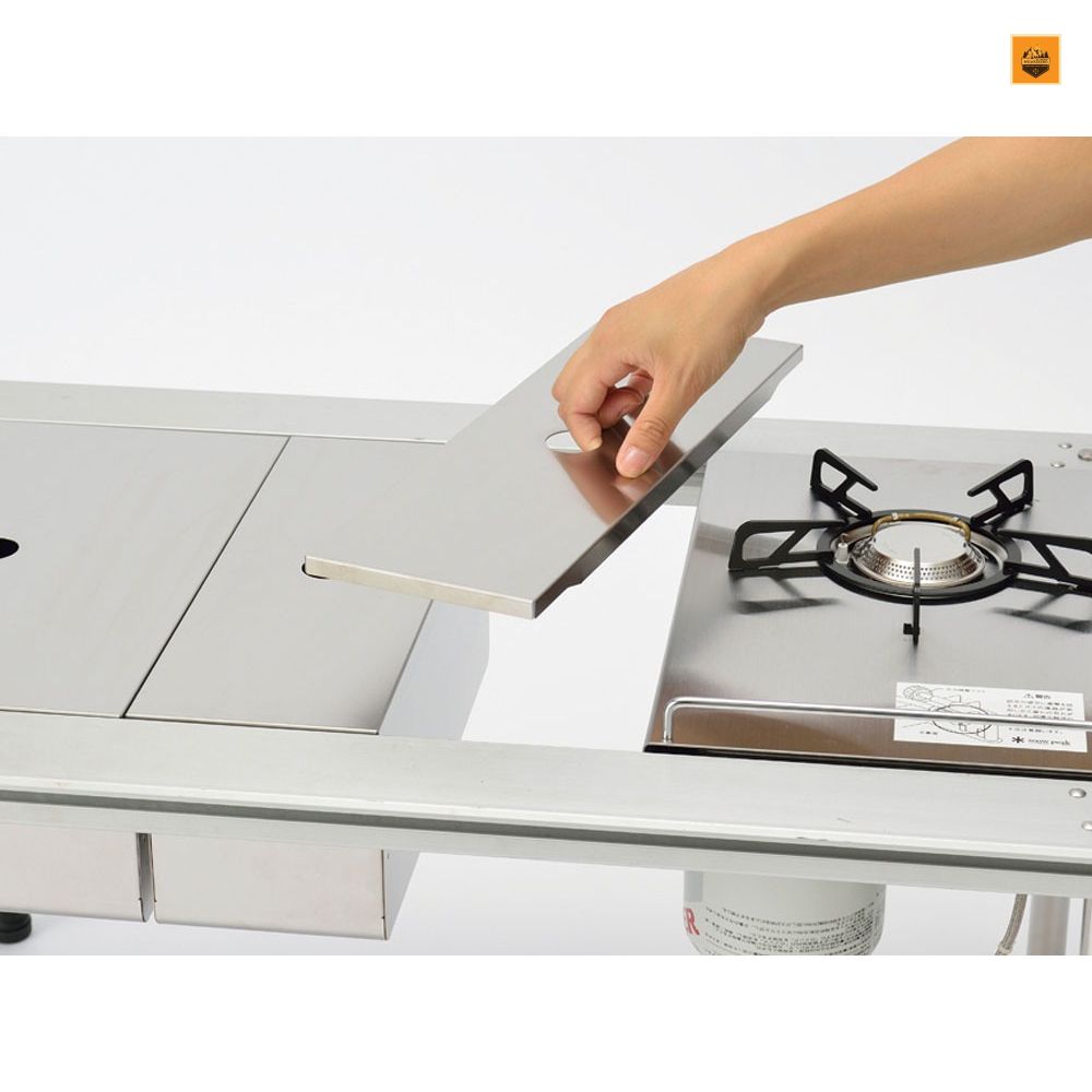 Hộp Phụ Kiện Snow peak Stainless Box Half Unit