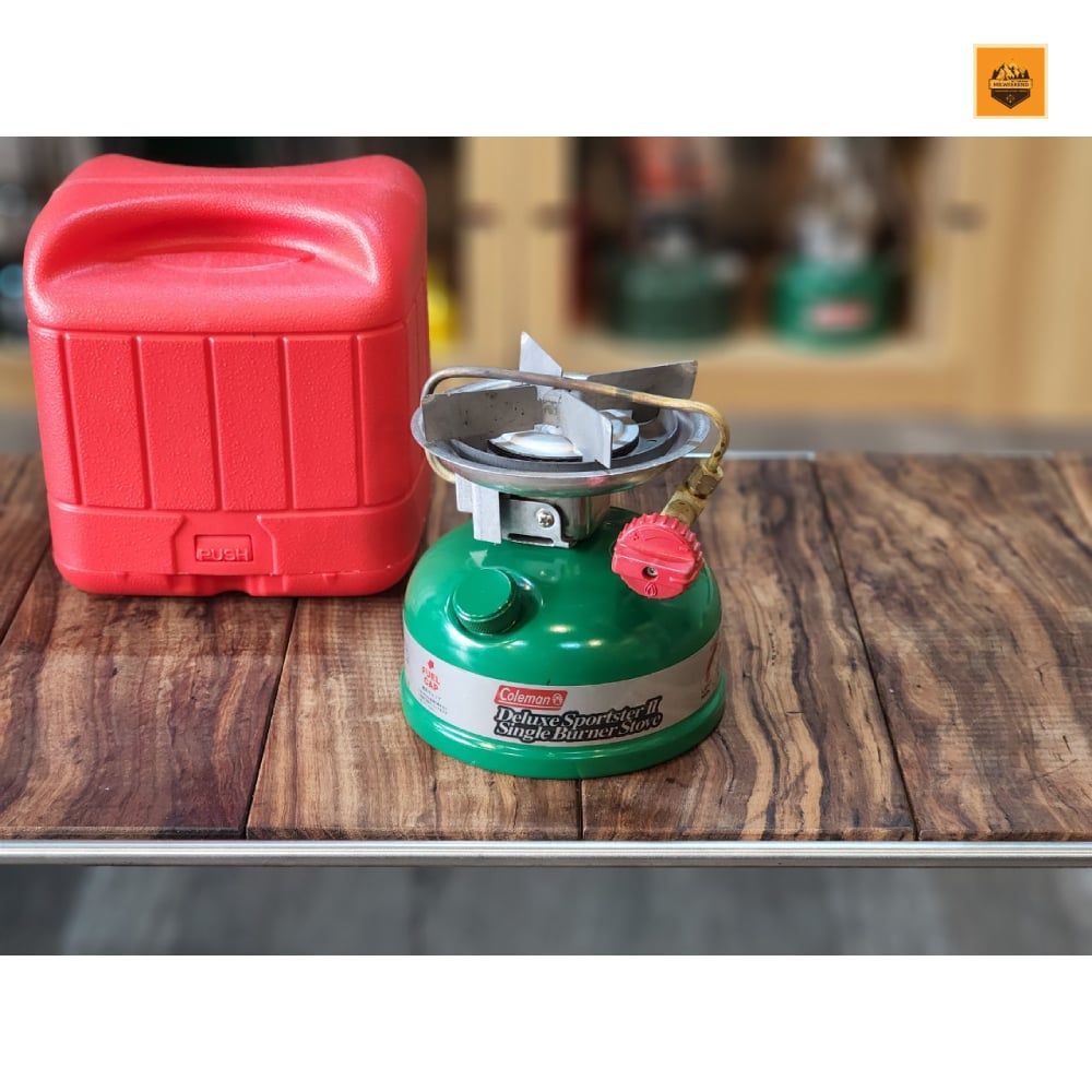 Bếp đơn nhiên liệu Coleman 533 Deluxe Sportster II Date 02/1996 ( Used )