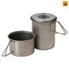 Set Nồi Snow peak Titanium Mini Solo Combo, SCS-004TR