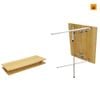 Bàn Snow peak One Action Table Bamboo, LV-010TR