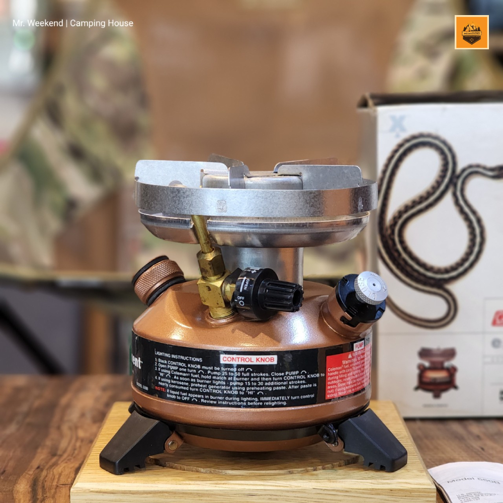 Bếp Đa Nhiên Liệu Coleman Exponent Mult-Fuel Stove 550B Date