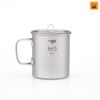 Ca Keith Titanium Mug with Cover and Folding Handle 450ml Ti3204