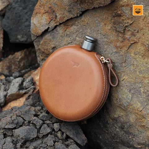 Bình Rượu Titanium Round Flask 130ml Ti9303