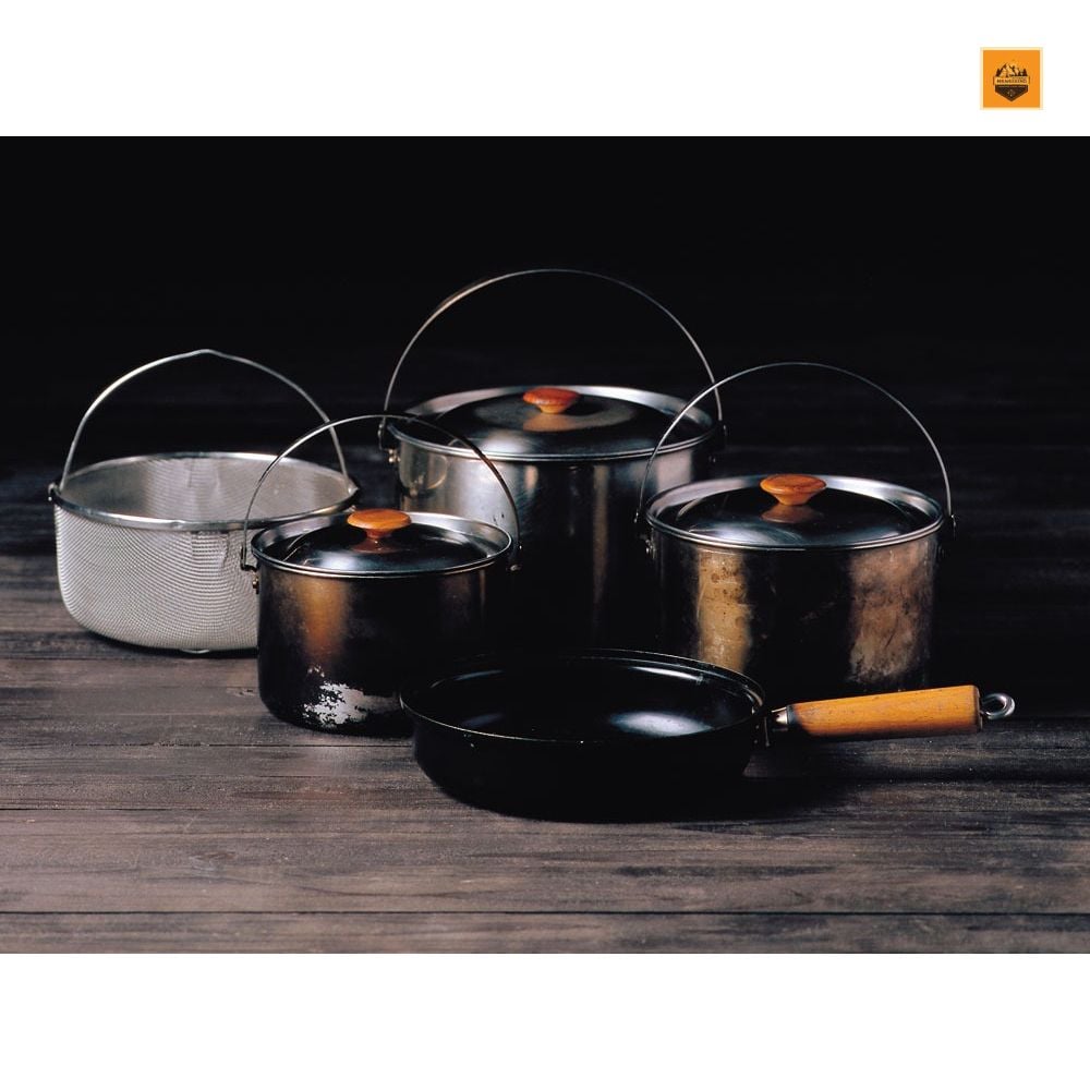 Bộ Nồi Nấu Snow peak Field Cooker PRO.3, CS-023