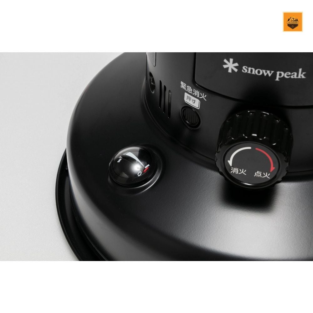 Lò Sưởi Nhiên Liệu Snow peak Glow Stove, KH-100BK