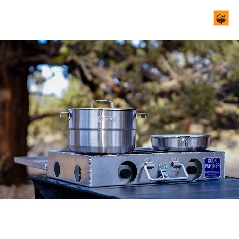 Set Stanley ADVENTURE FULL KITCHEN BASE CAMP COOK Mr.Weekend Camping House
