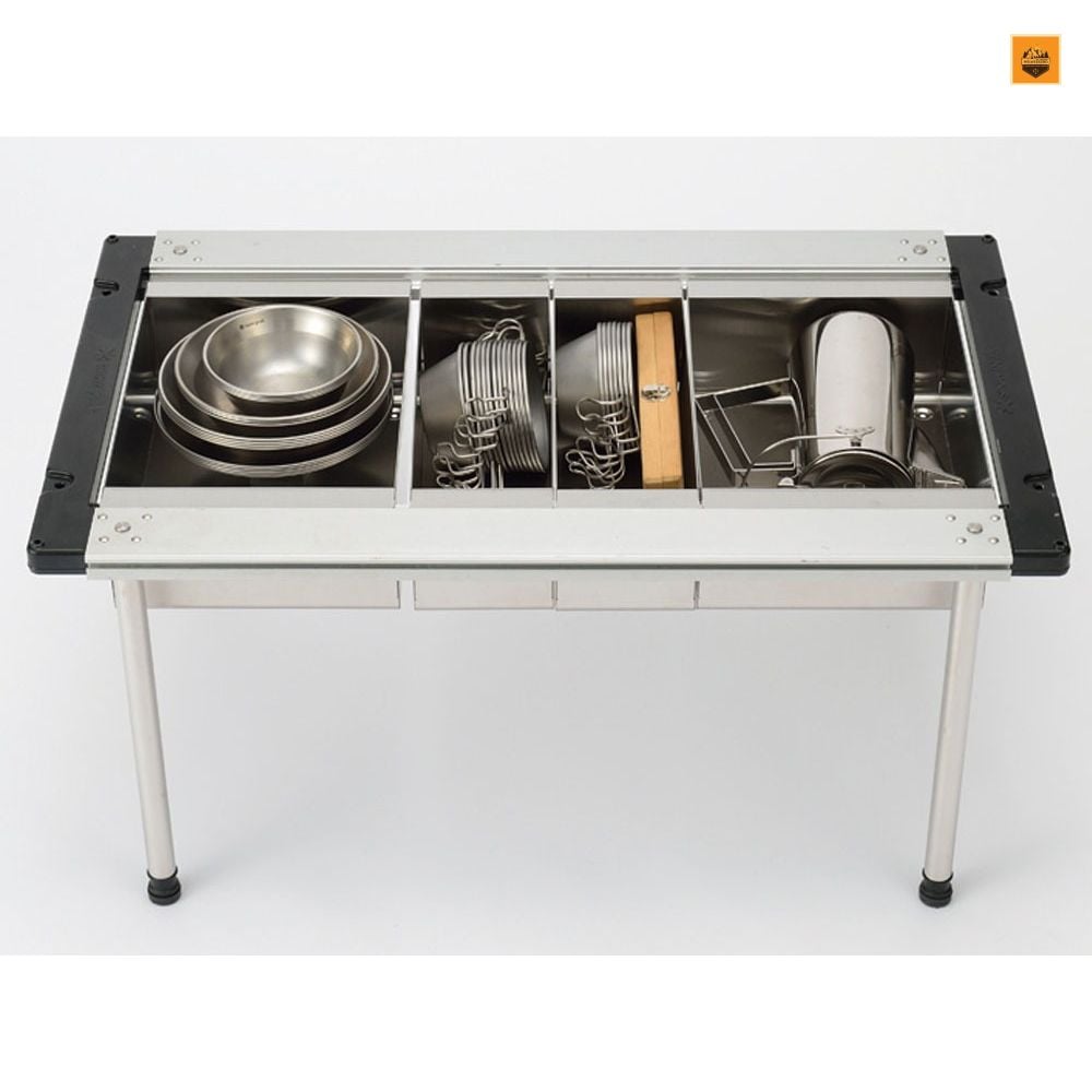 Hộp Phụ Kiện Snow peak Stainless Box Half Unit