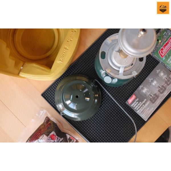 Đèn Măng Xông Vintage Coleman Adjustable Two Mantle Lantern 288A Date 3/1999