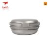 Nồi Keith 3-Piece Titanium Pot and Pan Cook Set Ti6053