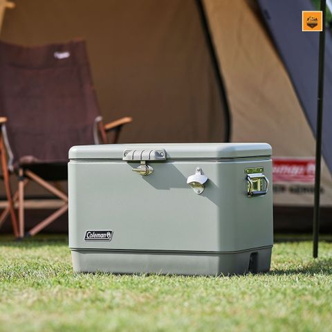 Thùng Đá Coleman Steel Belt Cooler 54QT