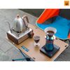 Bộ phễu V60 pha cà phê pour over thủy tinh Brewista Tornado Dripper & Server Aurora