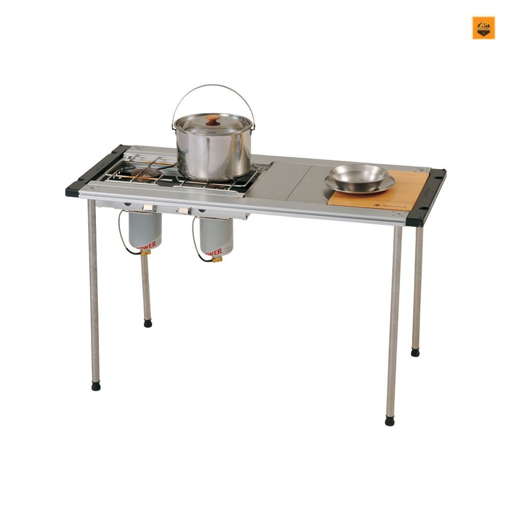 Snowpeak IGT Iron Grill Table Frame Long 4 Unit Mr.Weekend Camping