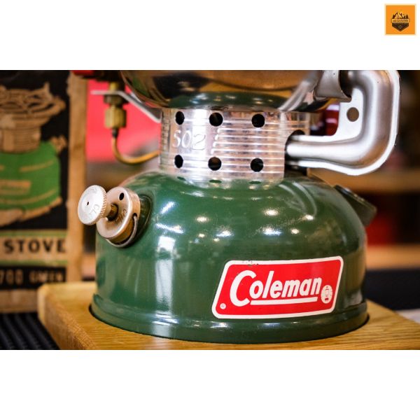 Bếp Đơn Nhiên Liệu Coleman Vintage Stove 502 Date 1973 ( Used )